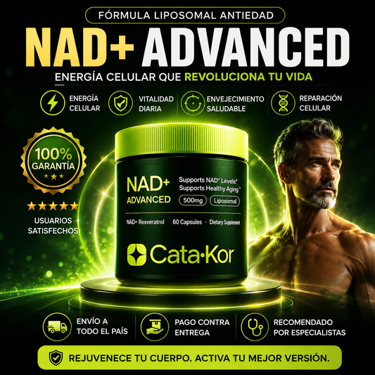 NAD+Advanced Fórmula avanzada anti-edad